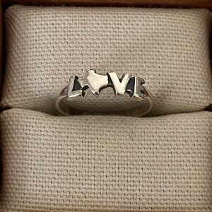 James Avery Retired Texas Love Ring